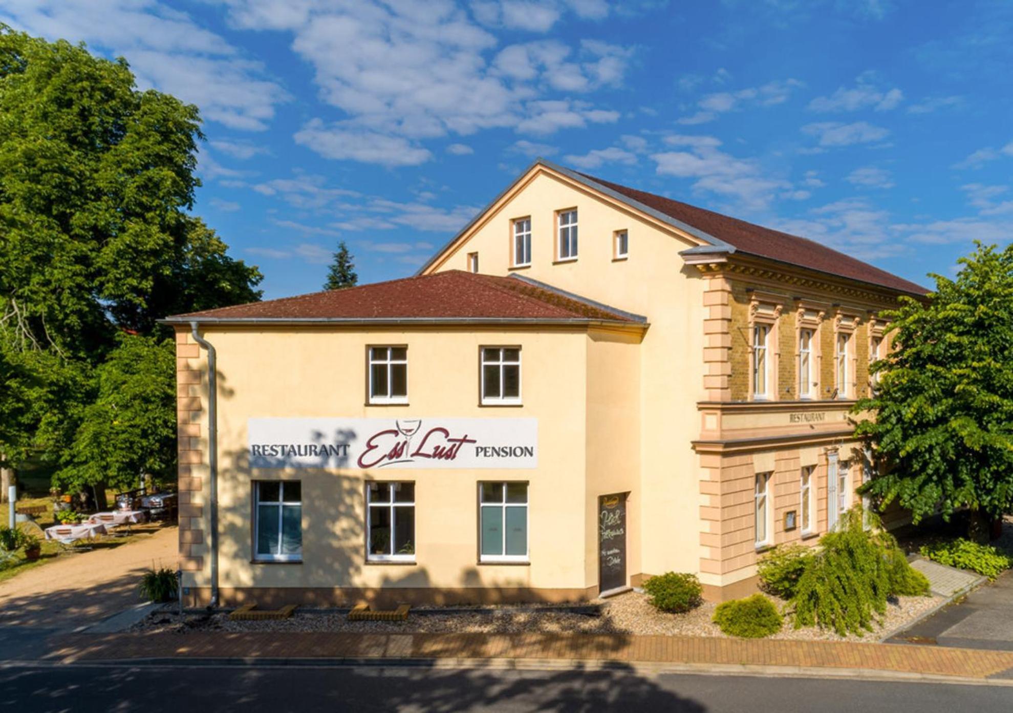 Pension Esslust Niedergorsdorf Exterior foto